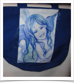 Blue Maid Tote